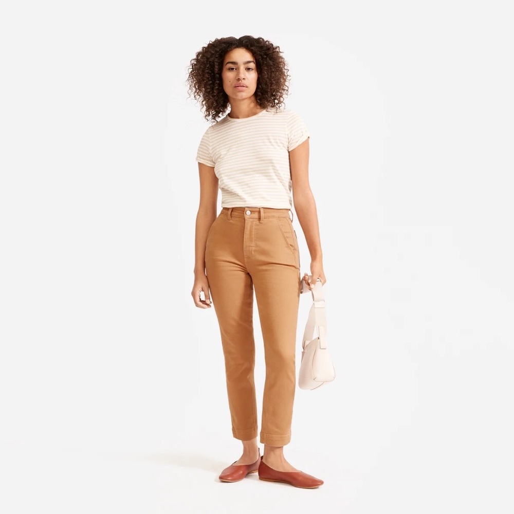 NWT Everlane Slim-Leg Crop